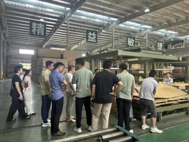 夏日游學 走進兔寶寶 山東兔寶寶全屋定制經銷商工廠行圓滿結束